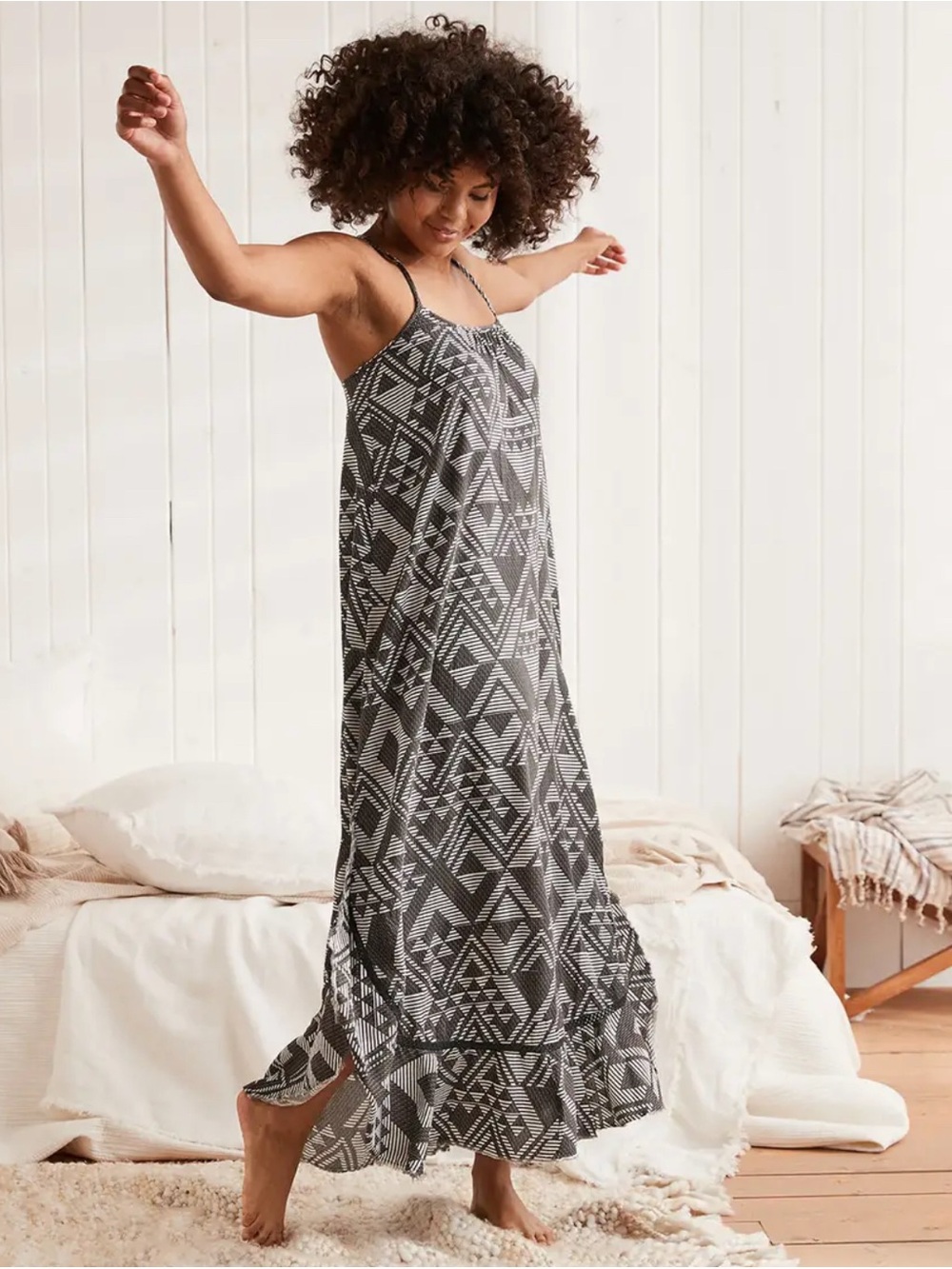 Aerie Oversized Maxi Summer Dress LG/XL